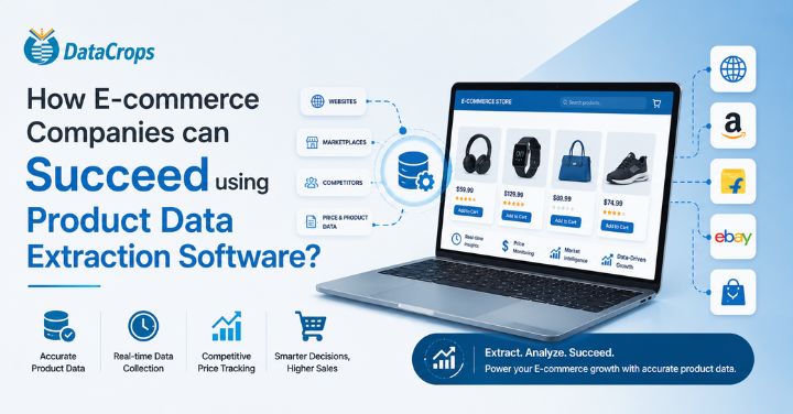 How E-commerce Companies can Succeed using Product Data Extraction Software?