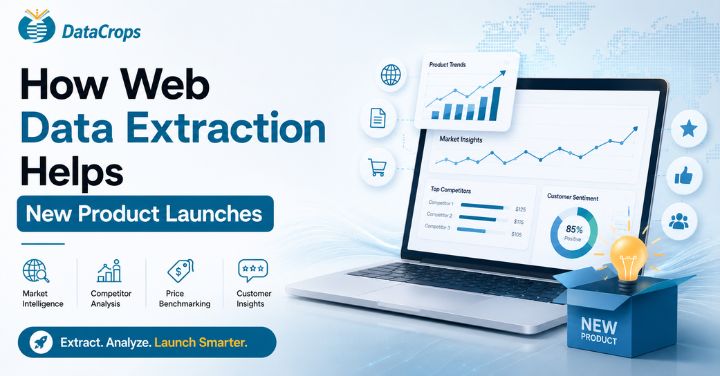 Web Data Extraction Can Help in New Product Launch