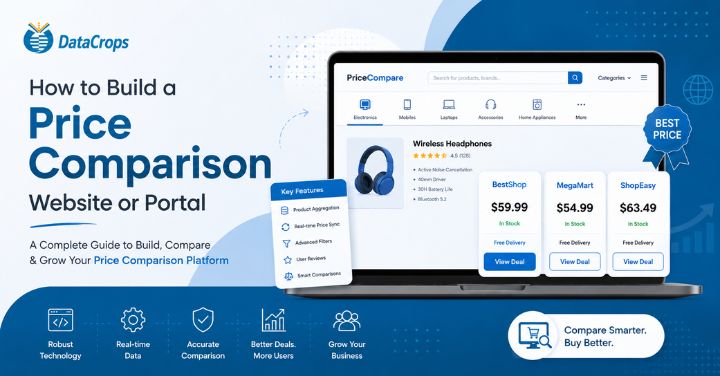 Steps to make a Price Comparison Website