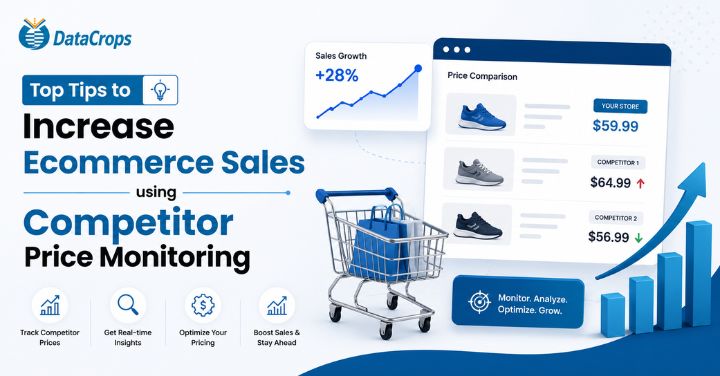 5 Top Tips to Increase Ecommerce Sales using Competitor Price Monitoring